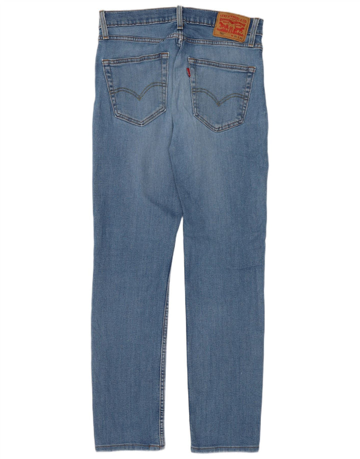 Levi's Hombre 511 Slim Jeans W31 L32 Algodón Azul