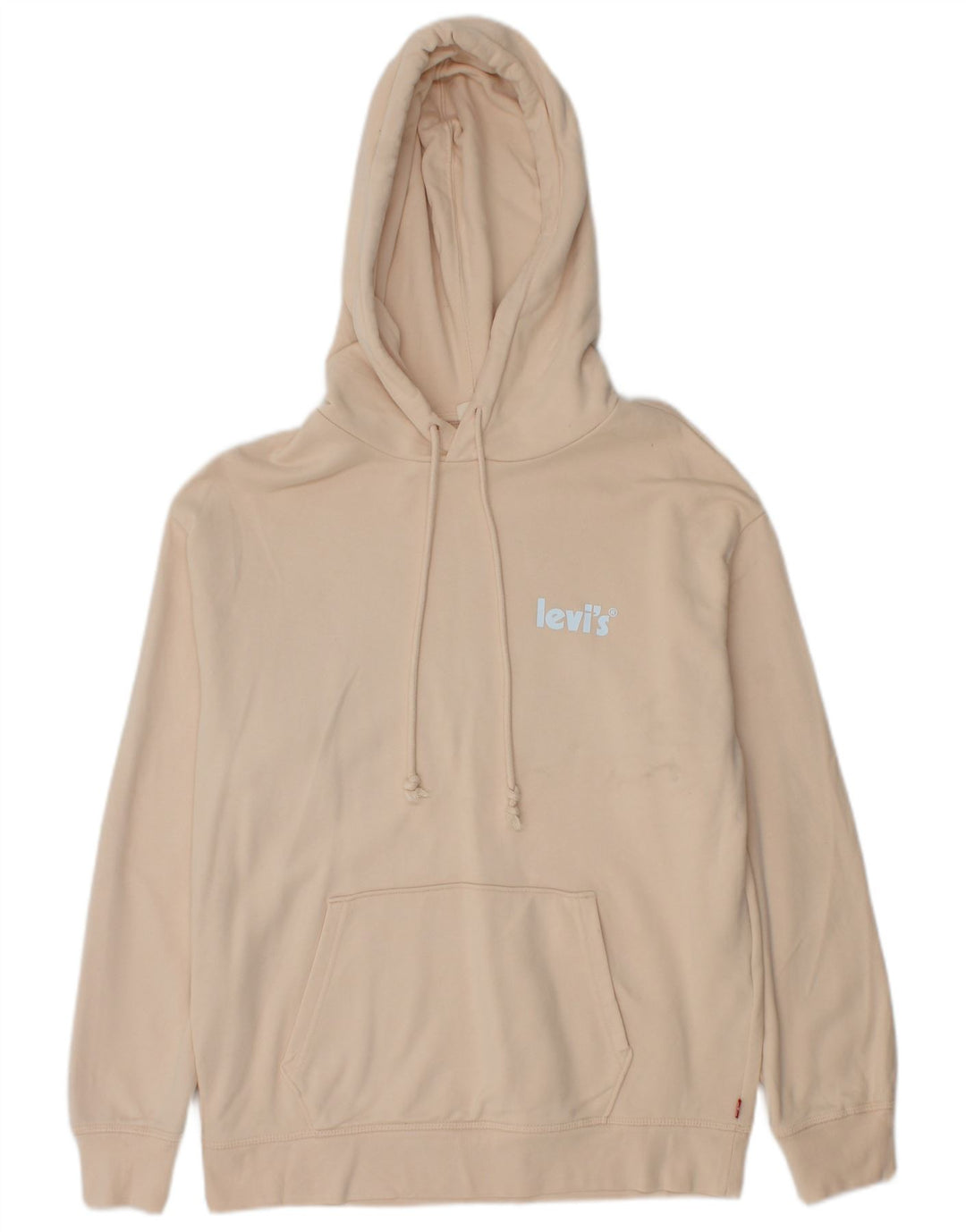 Levi's Hombre Sudadera Con Capucha Jumper Small Beige Algodón