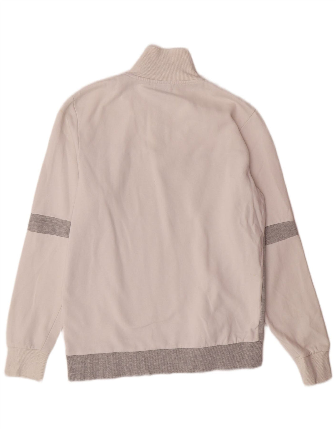 JACK & JONES Hombre Sudadera Gráfica Jumper Medium White Colorblock