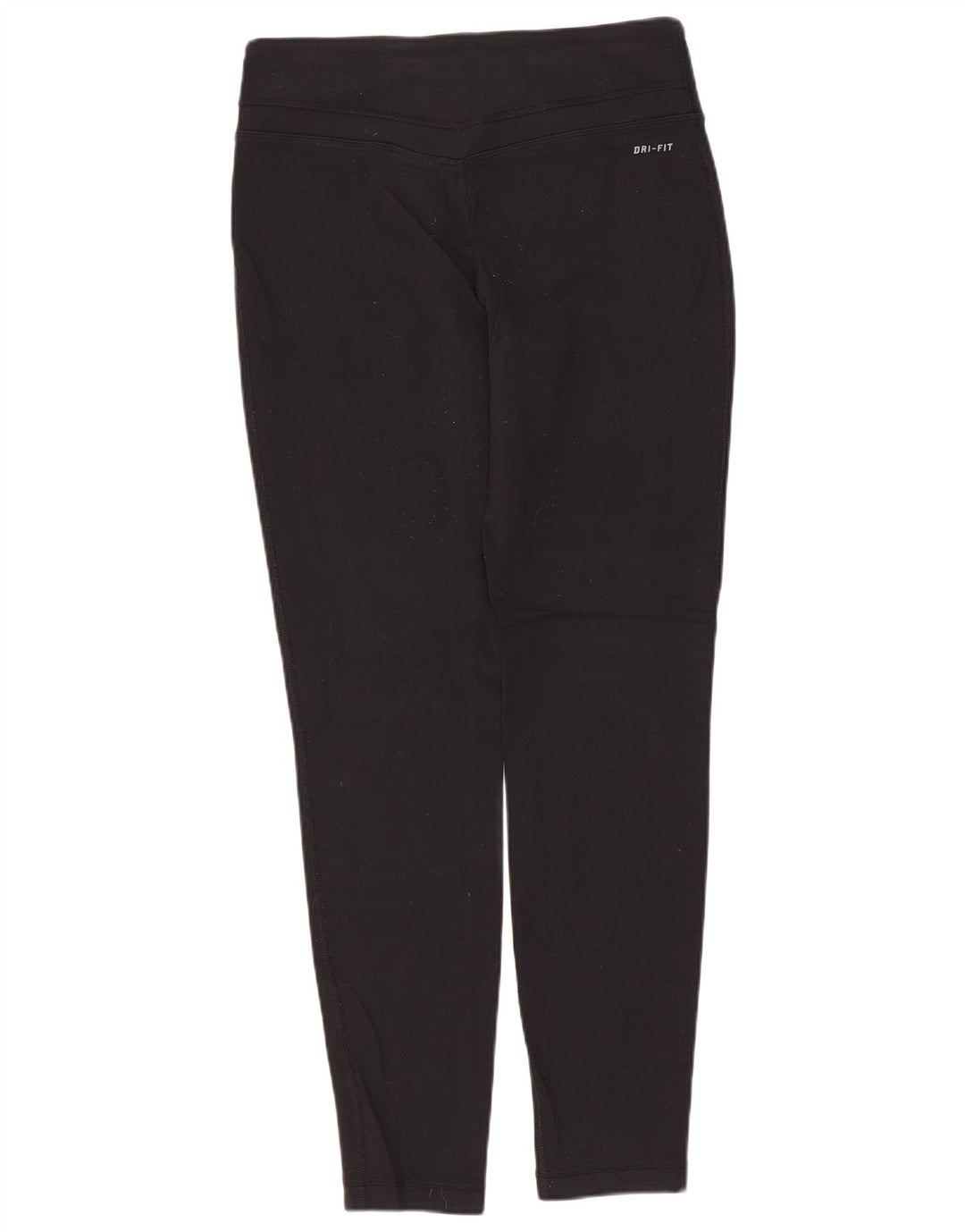 NIKE Leggings Dri Fit para Mujer UK 12 Medium Black Nylon