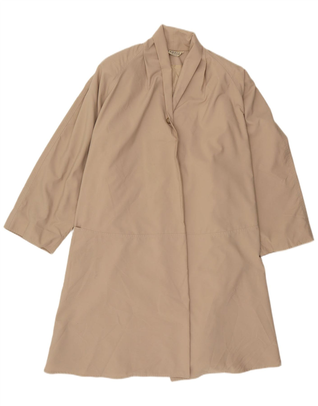 Abrigo Marella para mujer Reino Unido 44 Poliéster beige grande