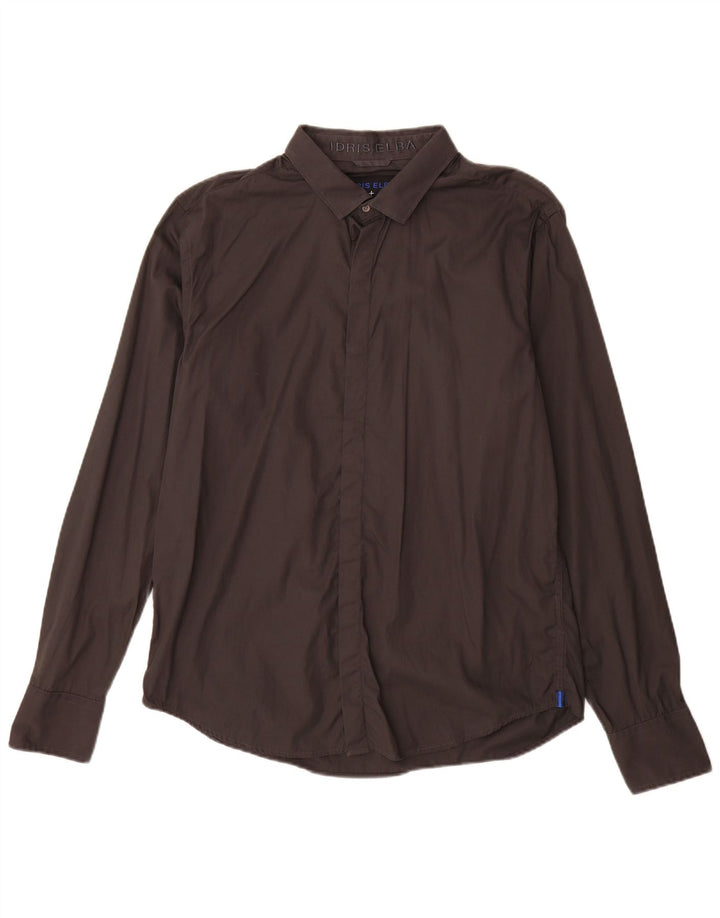 Camisa Superdry Hombre 2XL Algodón Gris