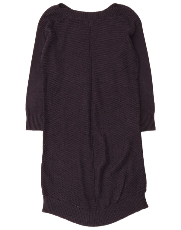Vestido tipo jersey de manga larga para mujer de Fat Face UK 44 Grande Azul marino Algodón