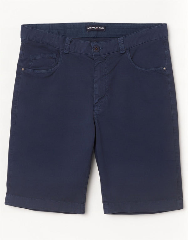 Armata Di Mare Pantalones cortos casuales para hombre IT 46 Small W32 Azul marino Algodón