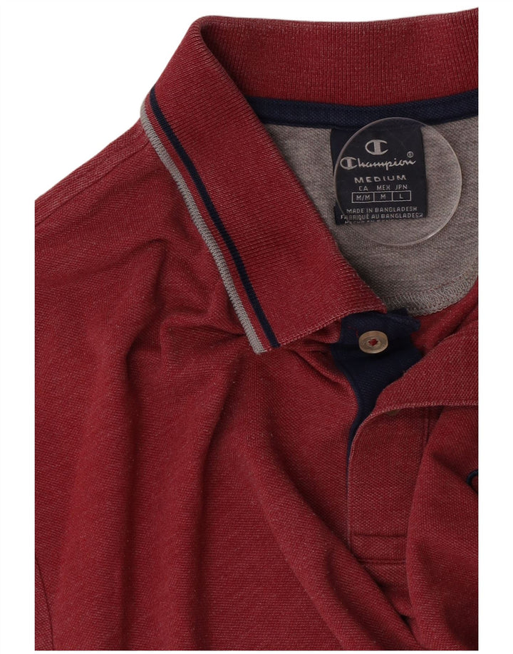 Champion Polo Hombre Rosa Mediano