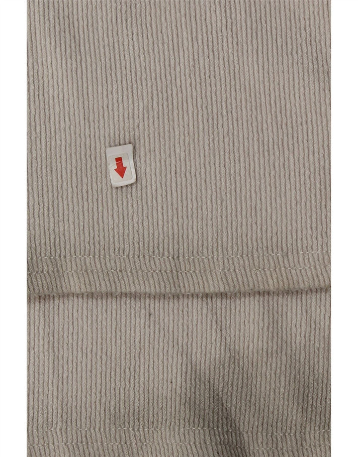 Zara Mujer Pantalón Chándal UK 10 Small Gris Poliéster