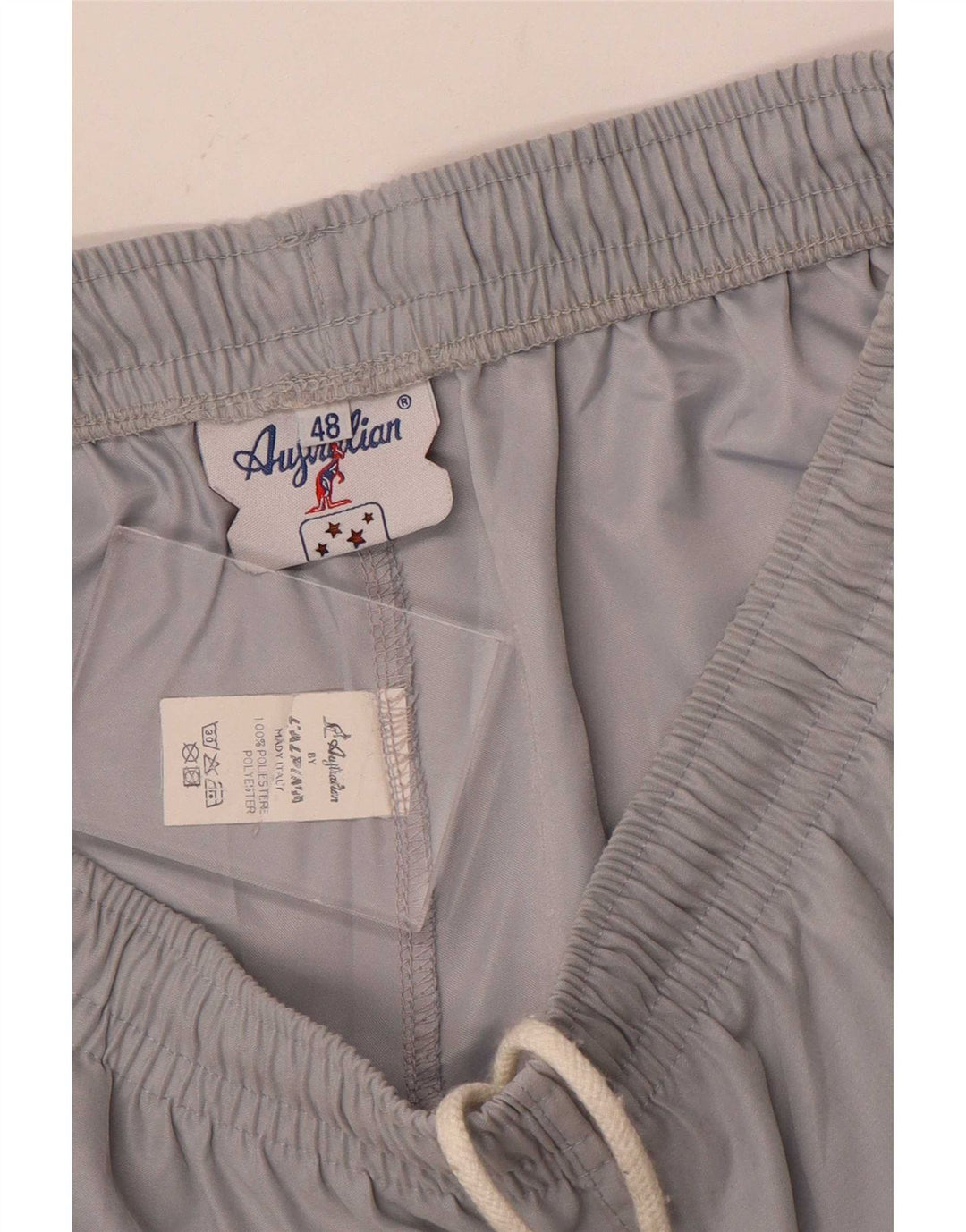 AUSTRALIAN L'ALPINA Pantalón Chándal Hombre IT 48 Poliéster Gris Medio