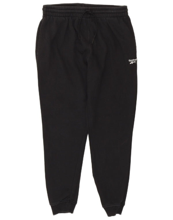 REEBOK Pantalones de Chándal para Hombre Joggers Small Negro Algodón