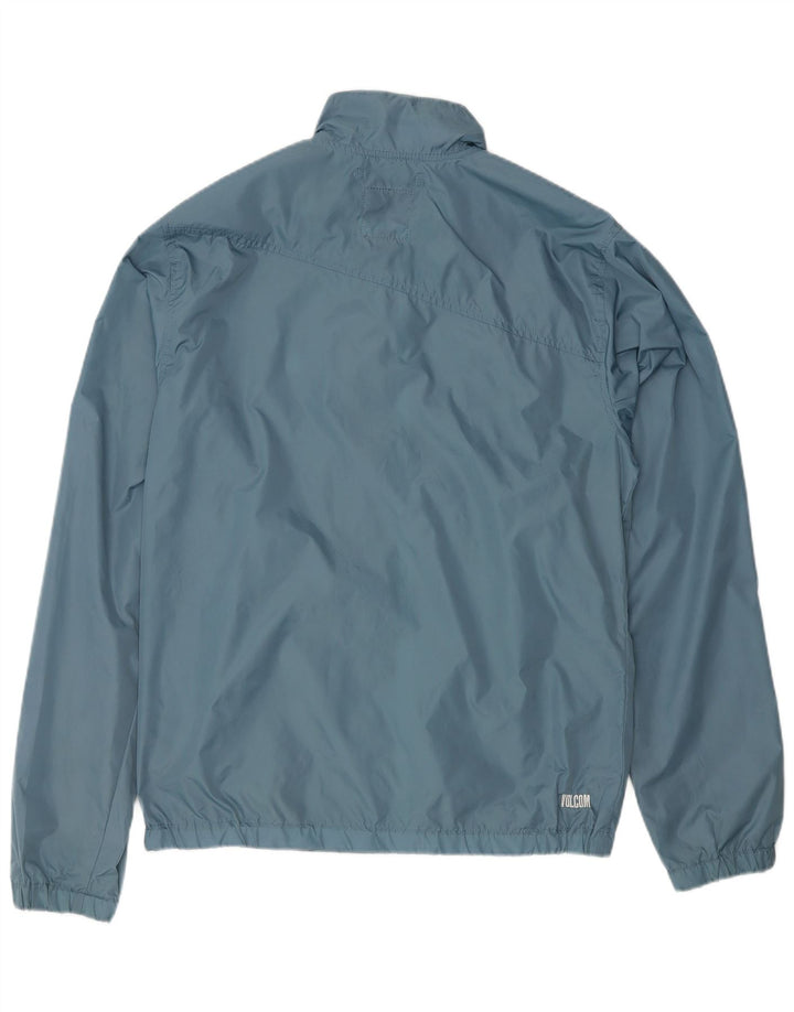 Chaqueta impermeable Volcom para hombre UK 38 Medium Blue Nylon