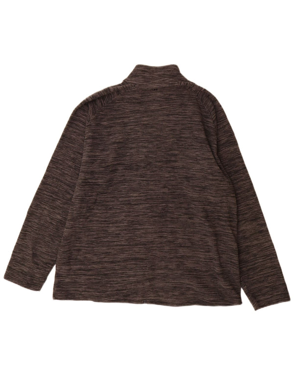 Mountain Warehouse Chaqueta polar de manga larga para hombre UK 42 XL Gris moteado