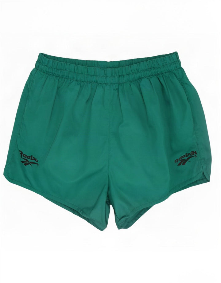 Pantalones cortos deportivos Reebok Hombre Nylon verde medio