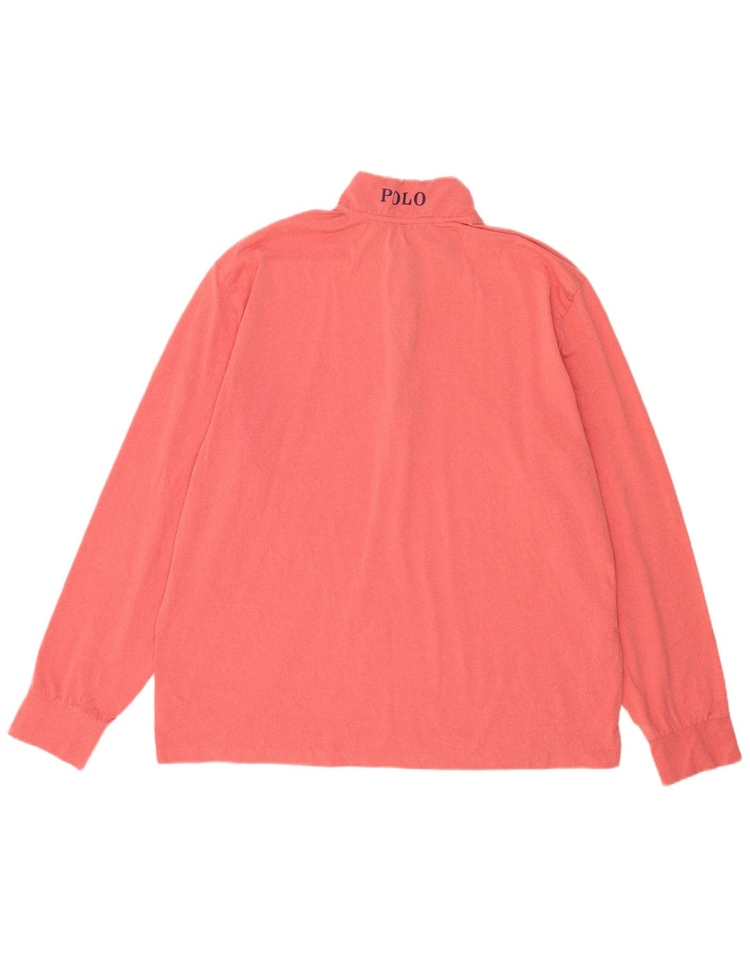 Polo Ralph Lauren - Chándal con cremallera y cuello para hombre, talla XL, poliéster rosa