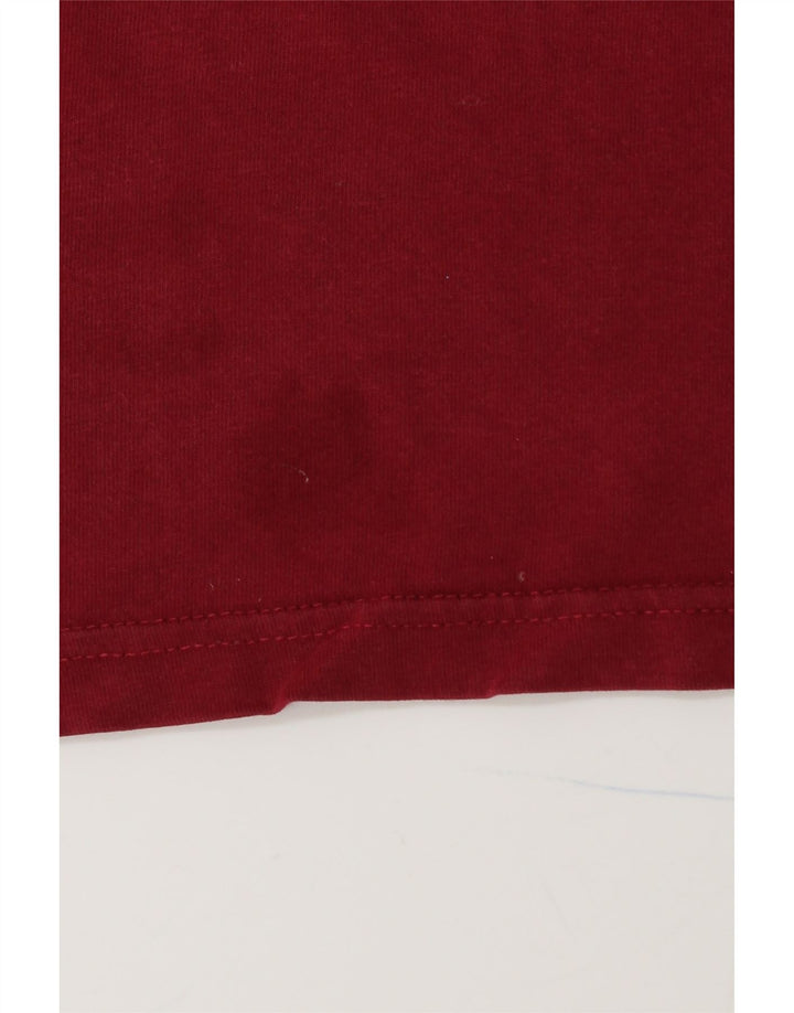 ELLESSE Camiseta gráfica para hombre Top Medium Red Cotton