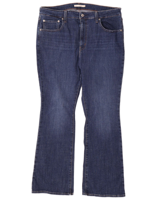 Levi's Vaqueros Bootcut De Talle Alto 725 Para Mujer W34 L30 Algodón Azul Marino