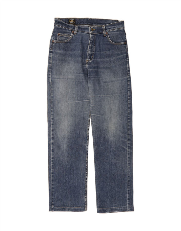 LEE Womens Straight Jeans W33 L30 Blue Cotton Vintage Lee and Second-Hand Lee from Messina Hembry 