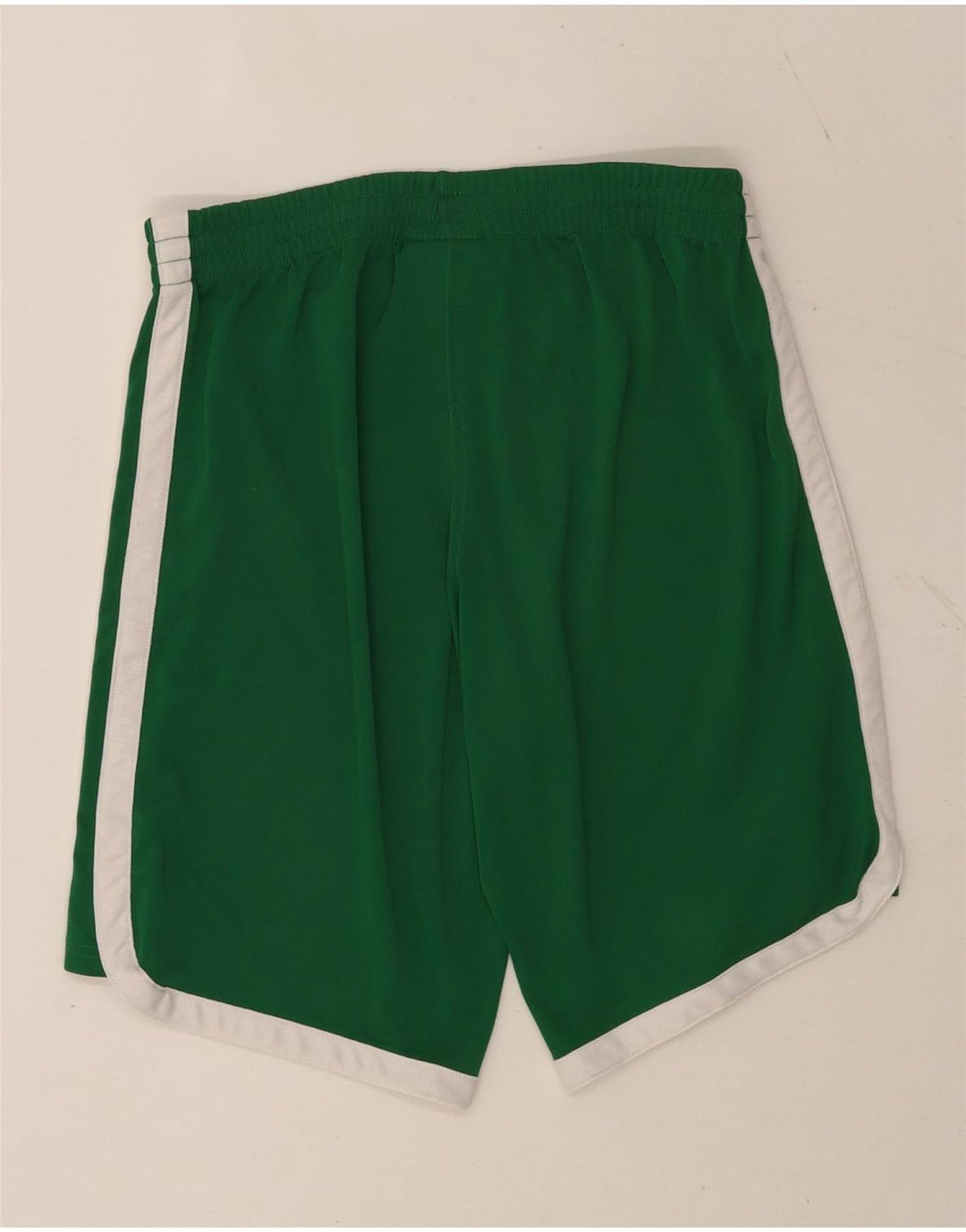 Champion Pantalón Corto Deportivo Para Hombre Pequeño Poliéster Color Block Verde Pequeño