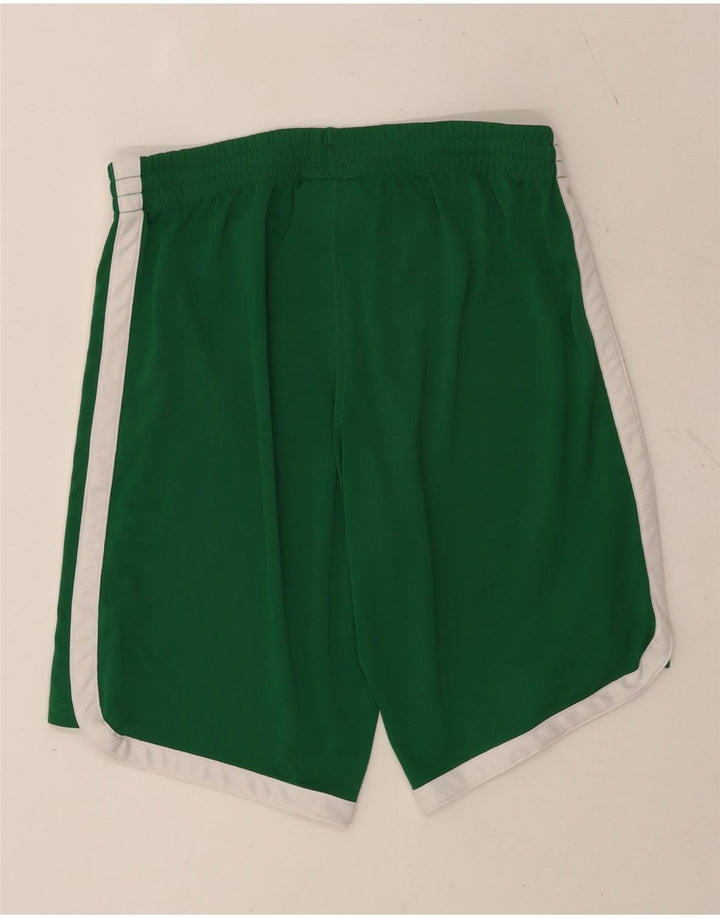Champion Pantalón Corto Deportivo Para Hombre Pequeño Poliéster Color Block Verde Pequeño