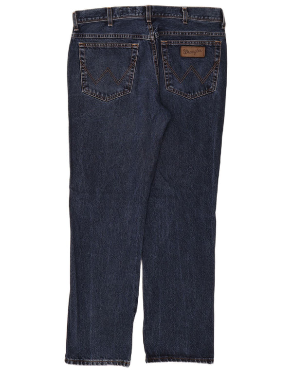 WRANGLER Vaqueros rectos Texas para hombre W36 L32 Algodón azul marino