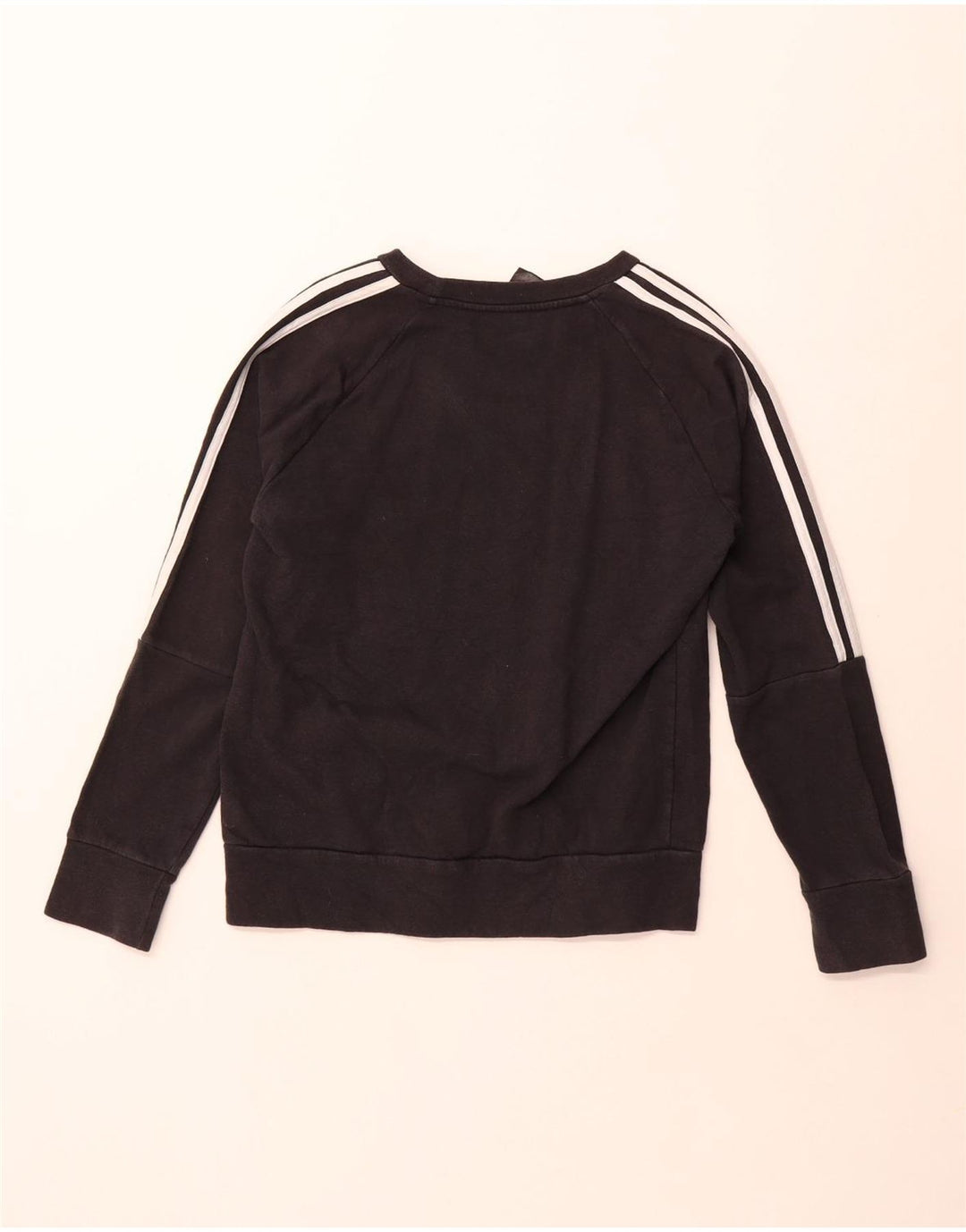 ADIDAS Sudadera para mujer Jumper UK 8/10 Small Black Cotton