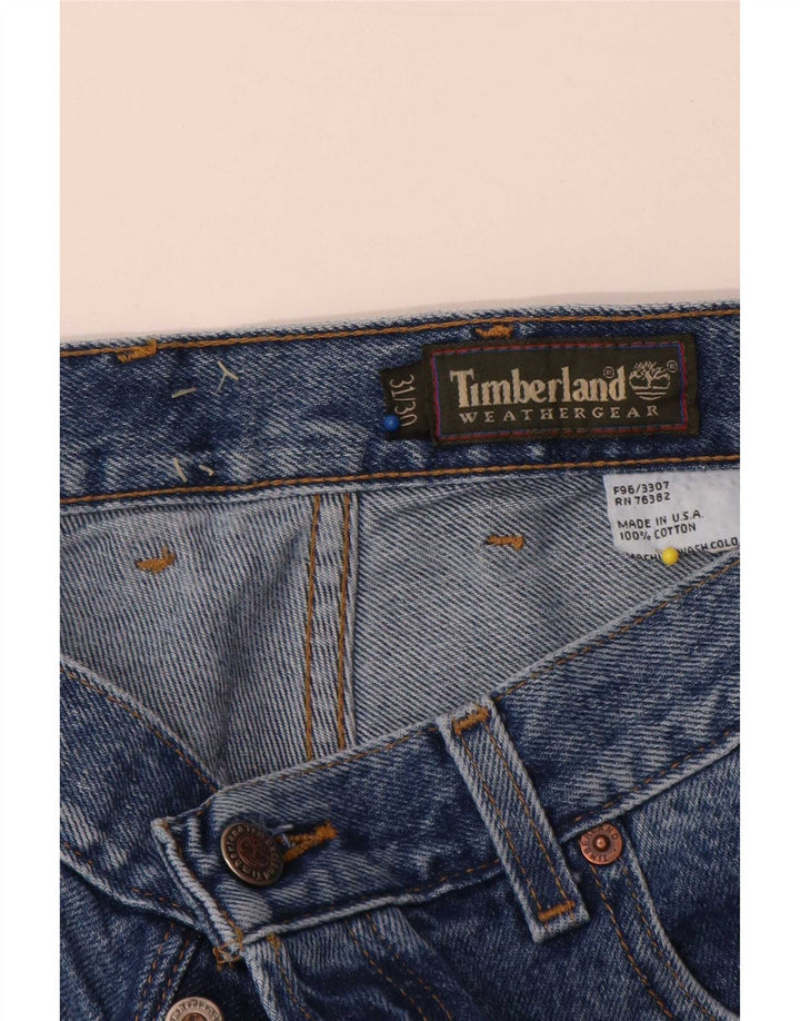Timberland Vaqueros rectos para hombre W31 L30 Algodón azul