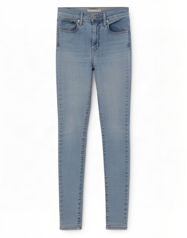 Vaqueros Levi's Mile High Super Skinny para mujer W25 L30 Algodón azul