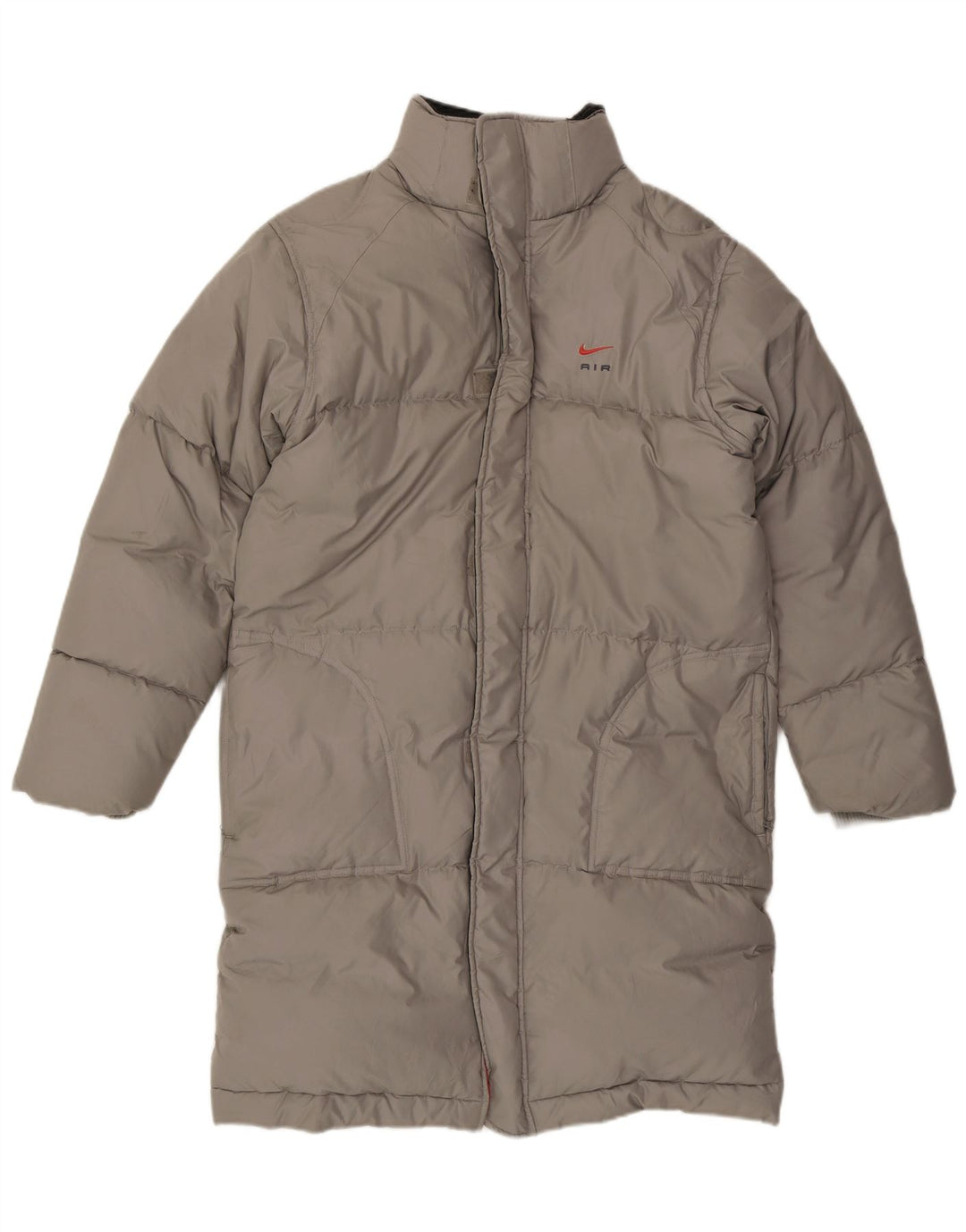 Nike Abrigo acolchado para hombre UK 36/38 Small Gris Poliéster