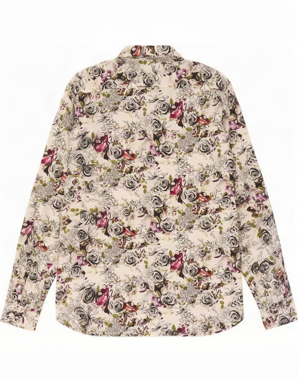 Ted Baker Camisa para hombre Talla 5 XL Blanco Floral