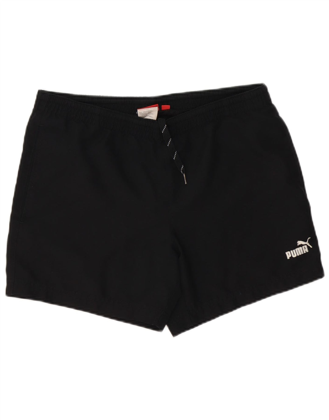 Puma Pantalones cortos deportivos para hombre pequeño poliéster negro