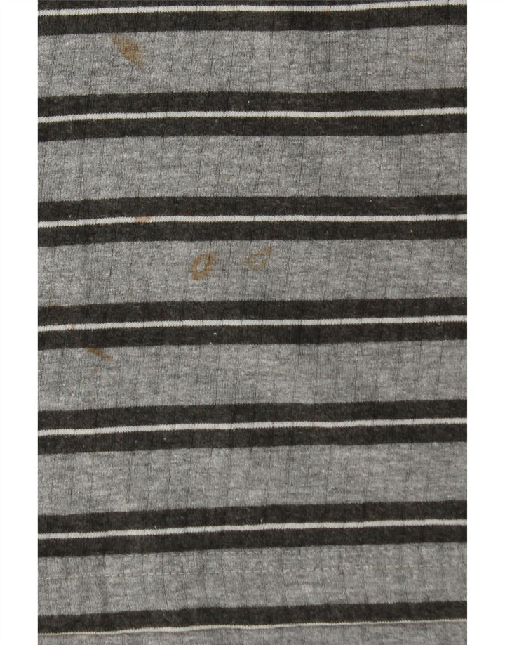 MARLBORO CLASSICS Camiseta para hombre Top 2XL Gris Rayas