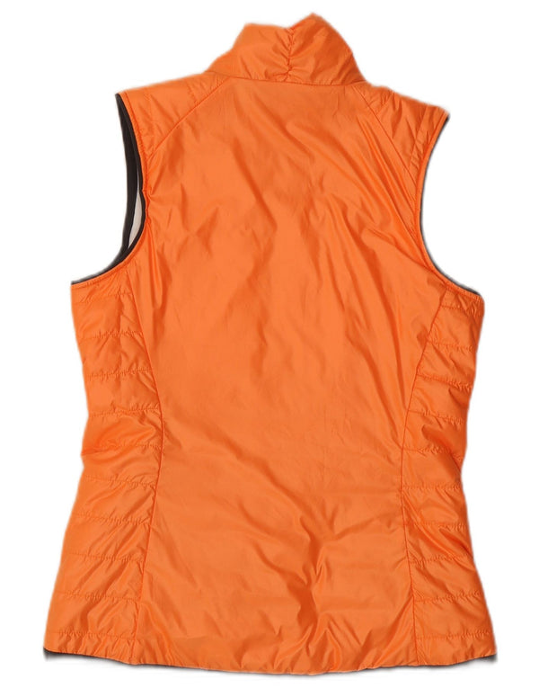 Chaleco reversible Nike para mujer UK 10 Small Naranja Poliéster