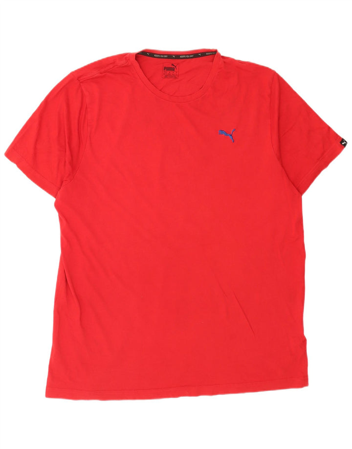 Camiseta Puma Hombre Top 2XL Algodón Rojo