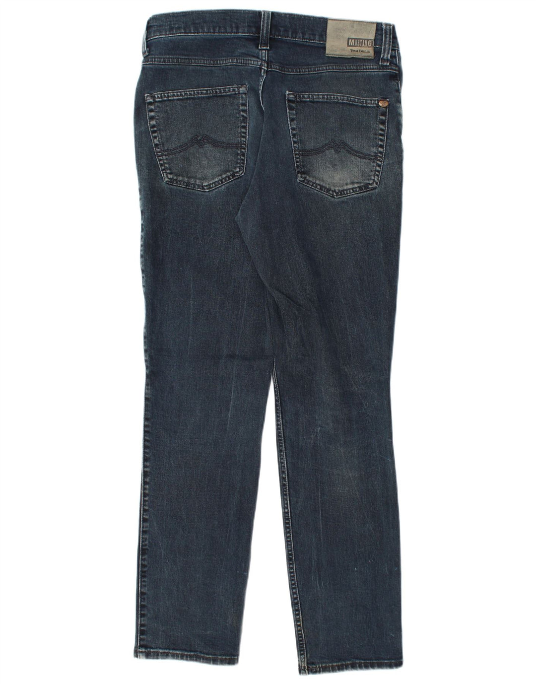 MUSTANG Vaqueros cónicos ajustados de talle medio Tramper para mujer W34 L32 Azul