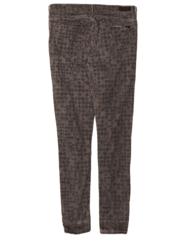 Tommy Hilfiger Vaqueros pitillo Como LW para mujer W28 L32 Algodón de pata de gallo gris