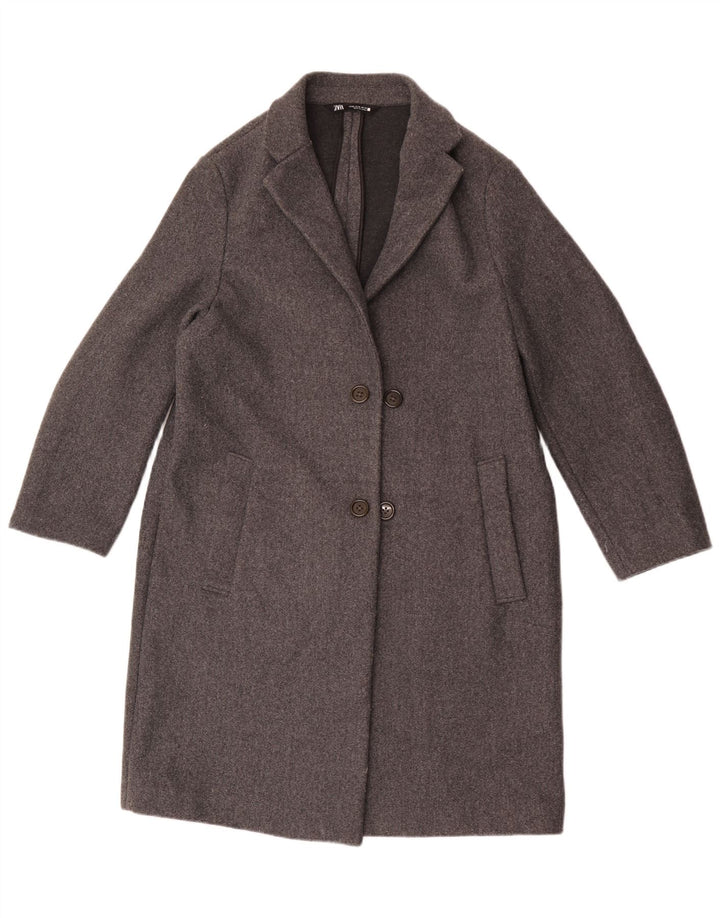Zara Hombre Abrigo UK 42 XL Gris