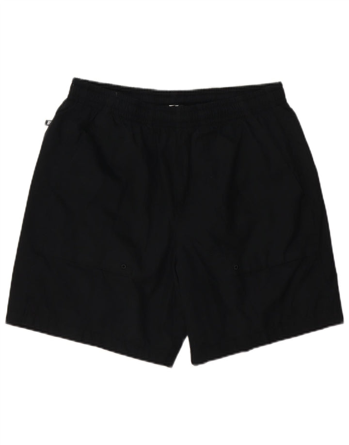 Nike - Pantalones cortos deportivos para hombre, talla grande, poliéster negro