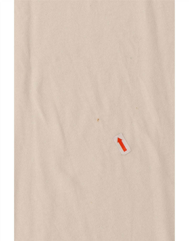 THE NORTH FACE Camiseta gráfica para hombre Top grande de algodón blanco