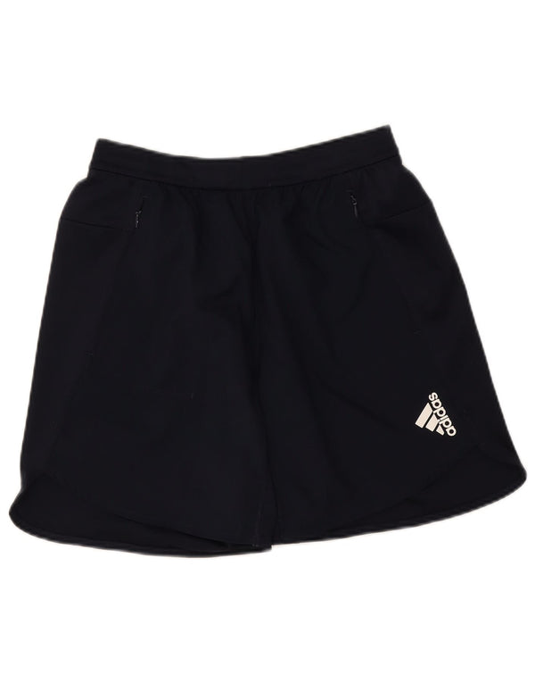 Adidas Mens Aeroready Sport Shorts Pequeño Azul Marino Poliéster