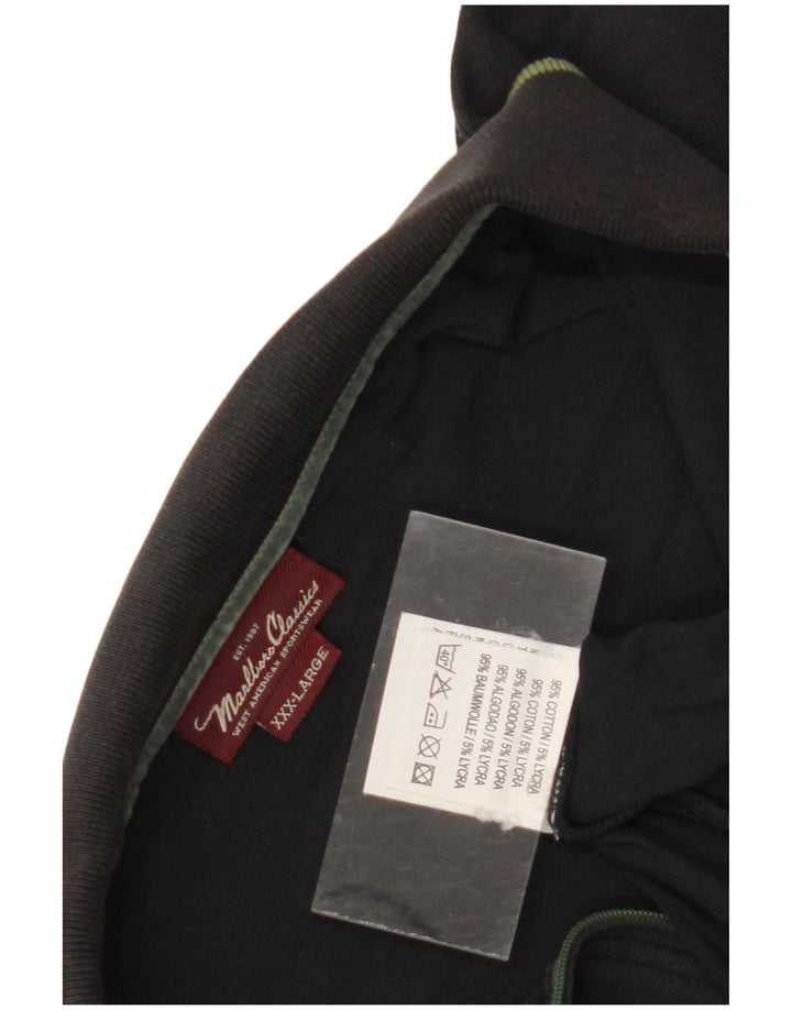 Marlboro Classics Polo Hombre 3XL Algodón Negro