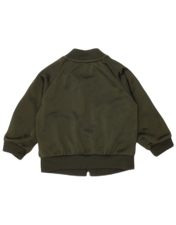 ADIDAS Chándal Top Chaqueta Bebé Niño 3-6 Meses Caqui Poliéster