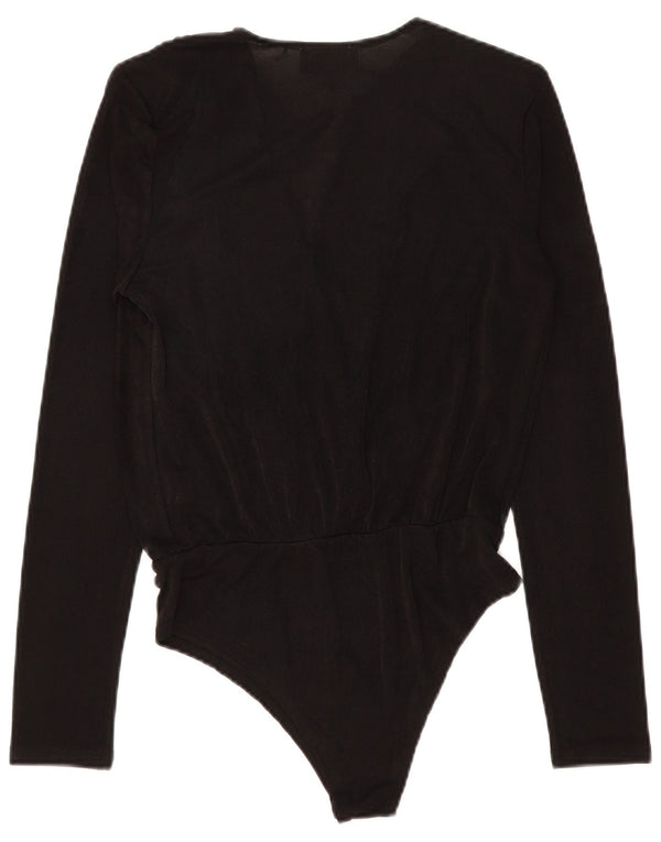Body de manga larga para mujer Coast UK 44 Grande Poliéster negro