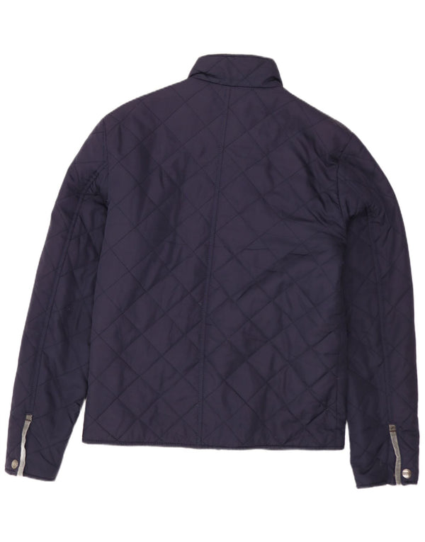 ZARA Chaqueta acolchada para hombre UK 36 Small Azul marino