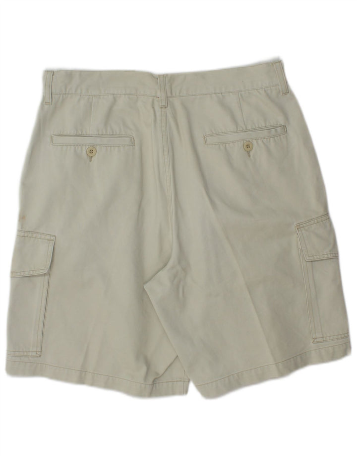 Pantalones cortos tipo cargo para hombre Rifle W33 Algodón verde medio