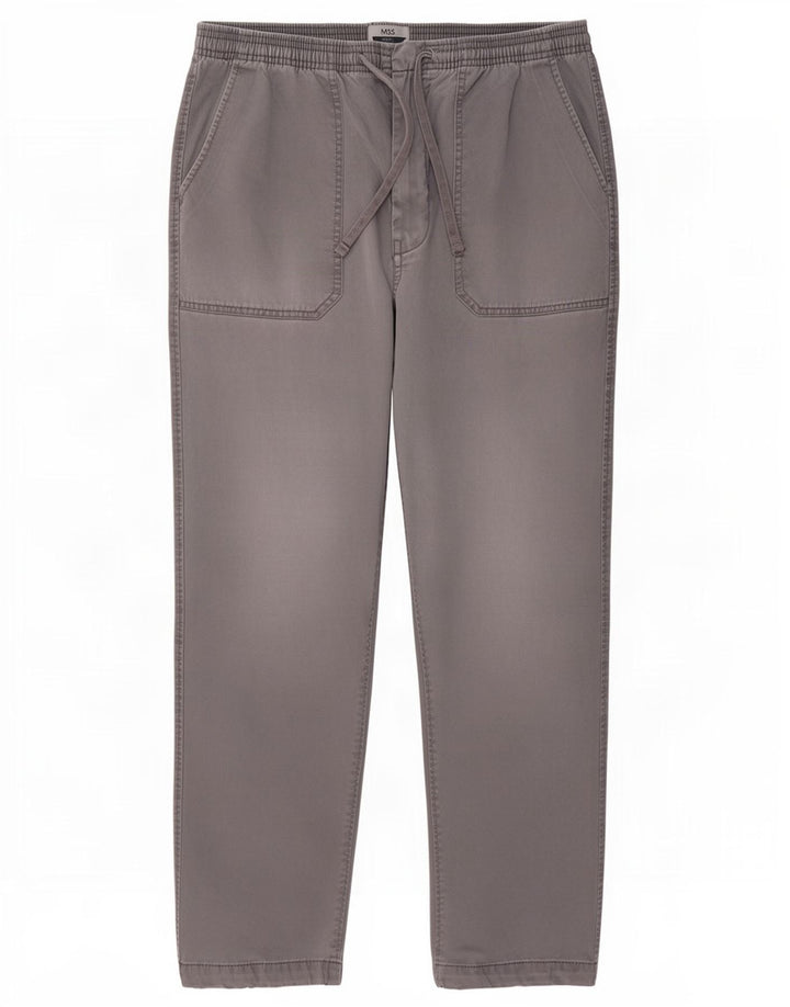 Pantalones Marks & Spencer para hombre W33 L29 Algodón gris