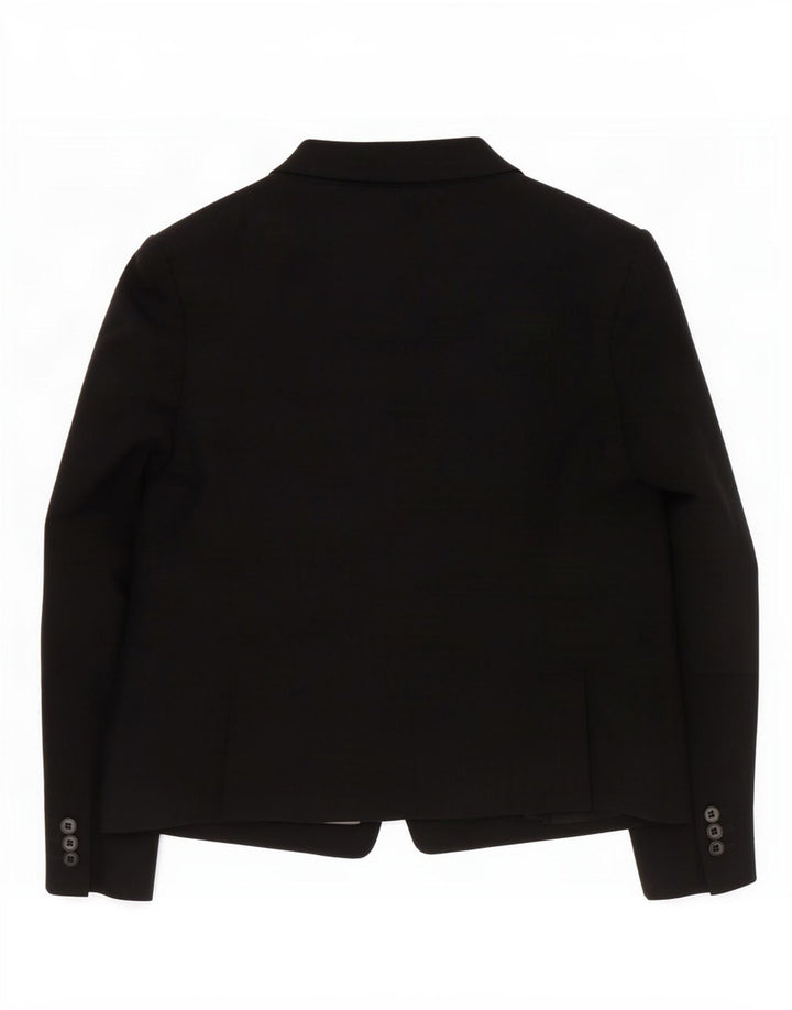 Marks & Spencer Chaqueta tipo blazer con 1 botón para mujer UK 20 2XL Poliéster negro
