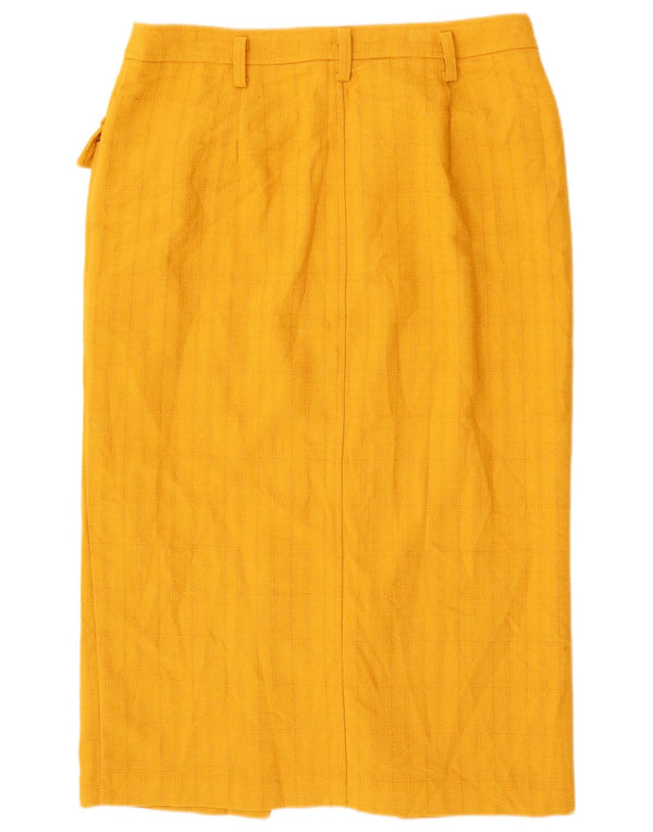 Marks & Spencer Falda cargo para mujer UK 14 Large W34 Poliéster amarillo