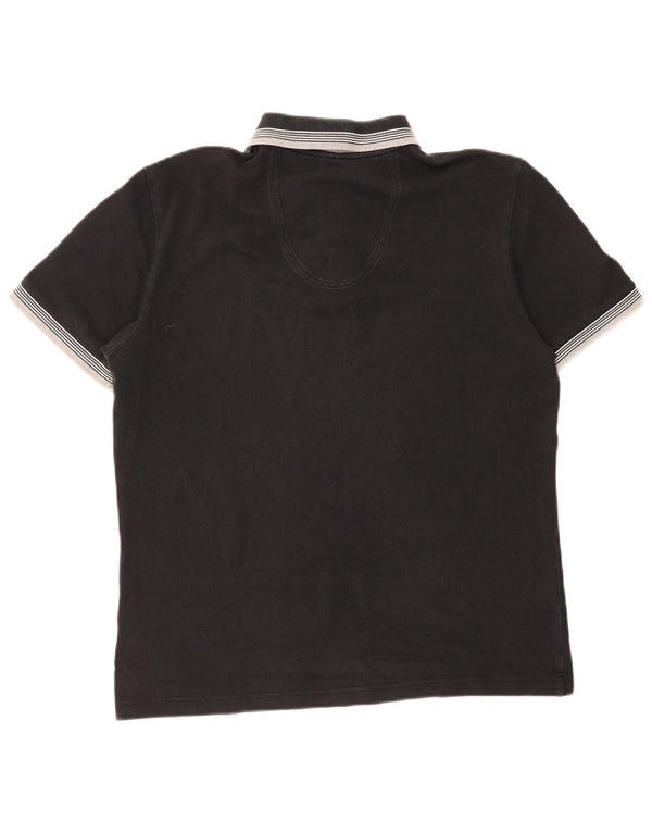 Polo Hugo Boss Hombre Rayas Negras Grandes
