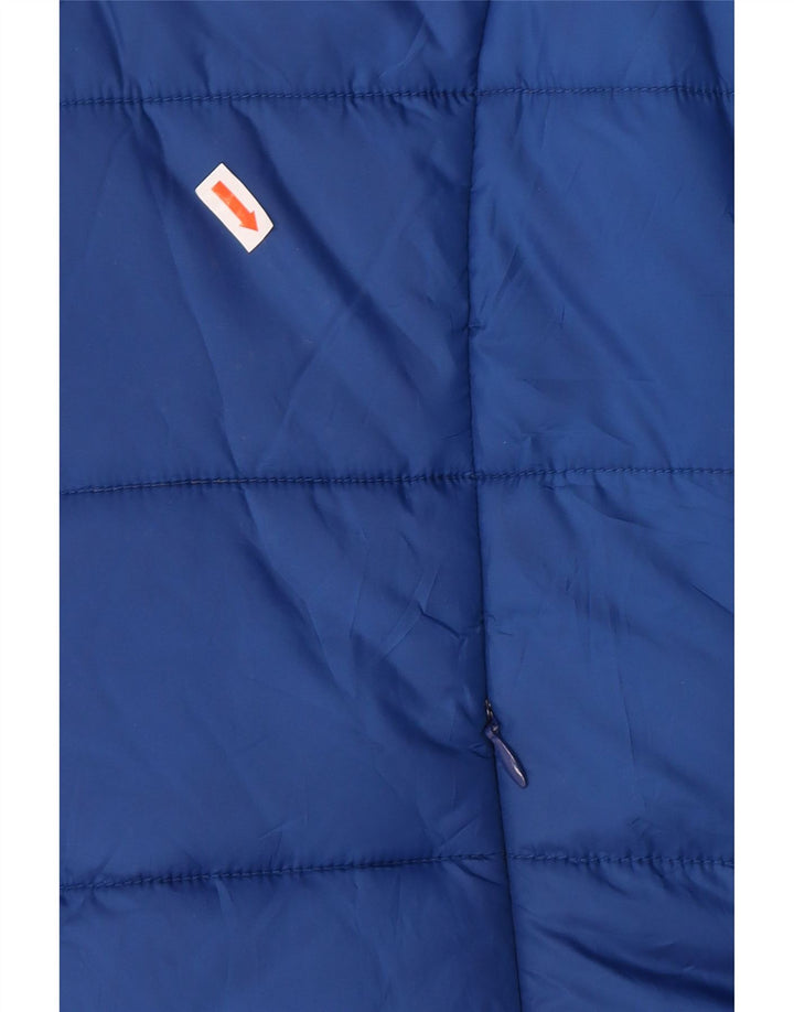 CAVALLI Chaqueta Acolchada Mujer IT 46 Grande Poliéster Azul