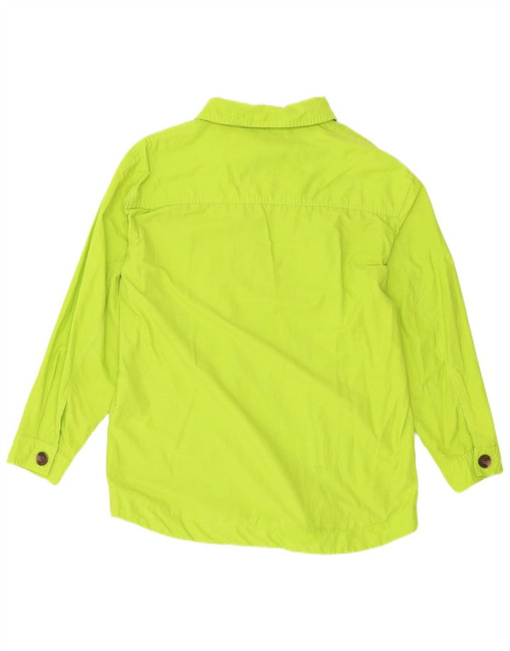 Topshop Chaqueta utilitaria extragrande para mujer UK 8 Small Algodón verde