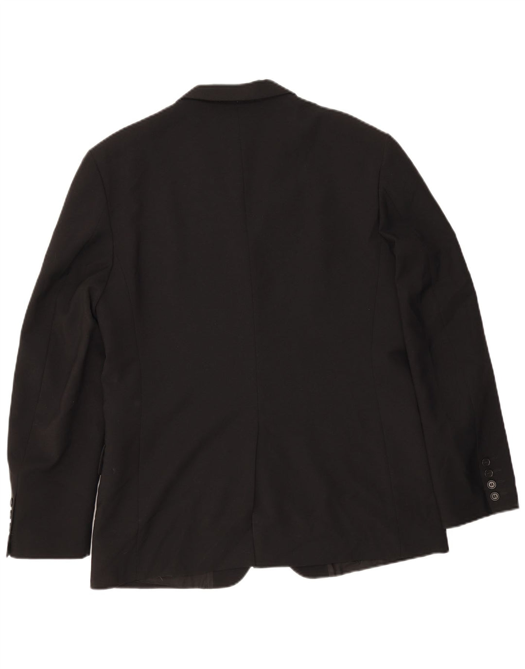 Sisley Chaqueta tipo blazer de 3 botones para hombre IT 50 Large Poliéster negro