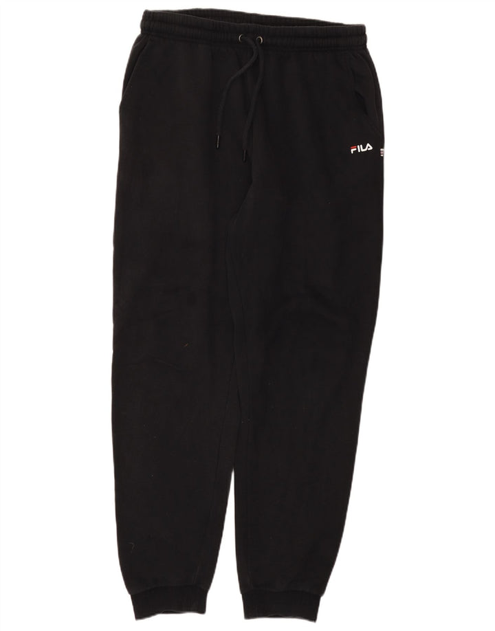 Fila Hombre Pantalones De Chándal Joggers Grande Algodón Negro